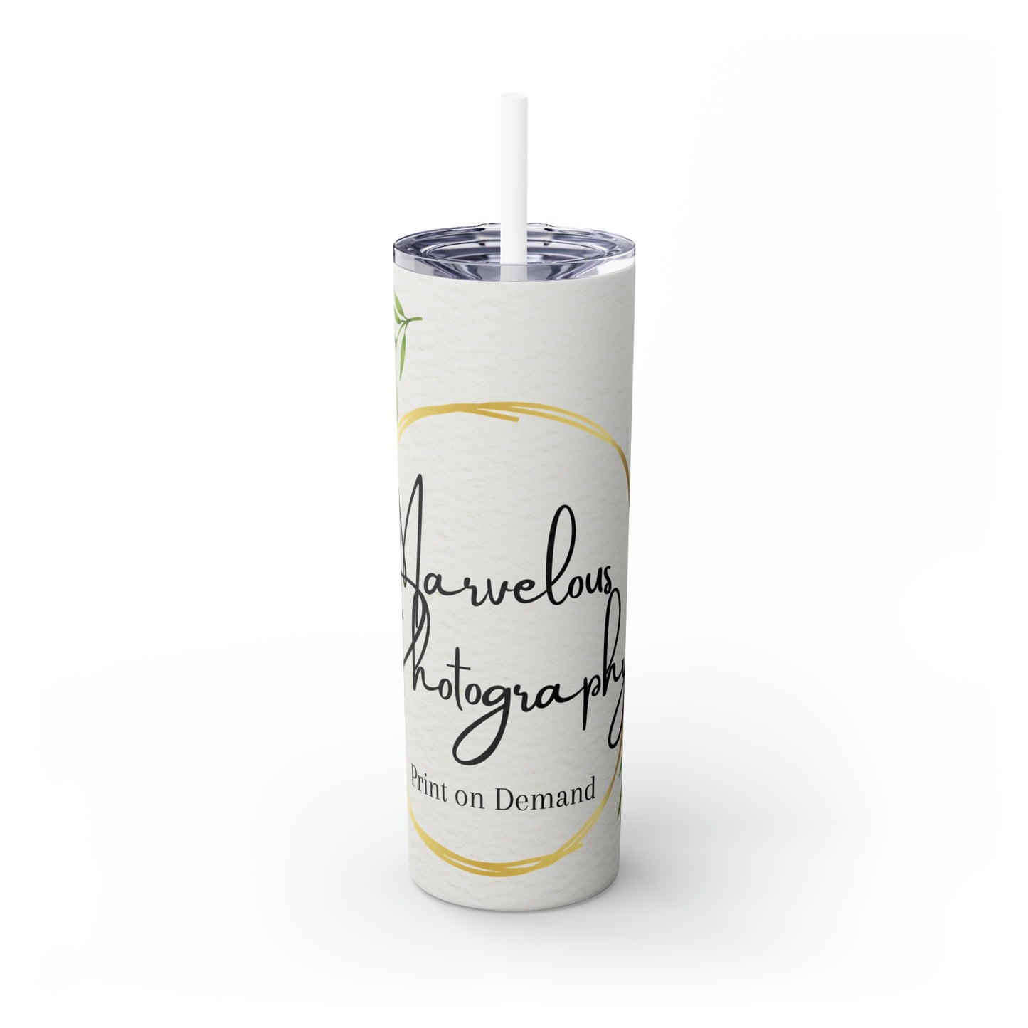 Marvelous Photography Tumbler with Straw, 20oz