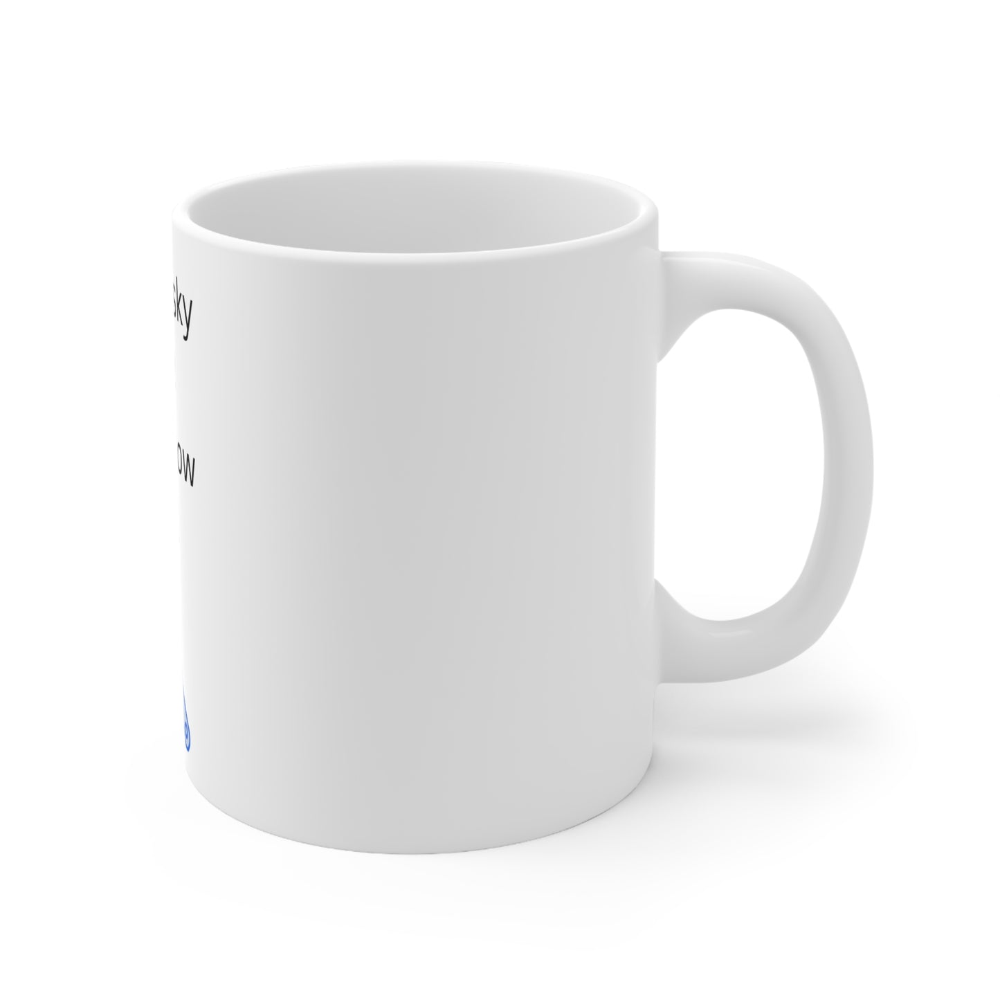 Ceramic Mug 11oz - I'm a husky Mom this is how i roll - Marvelous Photography