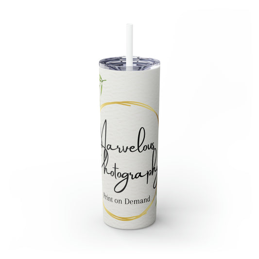 Marvelous Photography Tumbler with Straw, 20oz